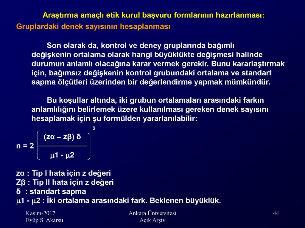 Hayvan Deneyler Tanimlar Ve Uygulamalar Ppt Indir